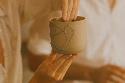 Clay mug